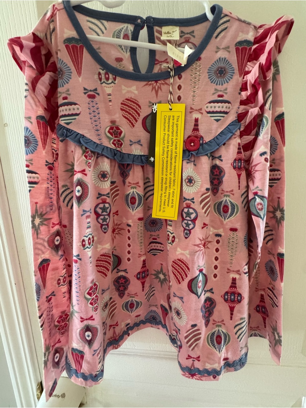 Matilda Jane Deck the Halls Pajama Top